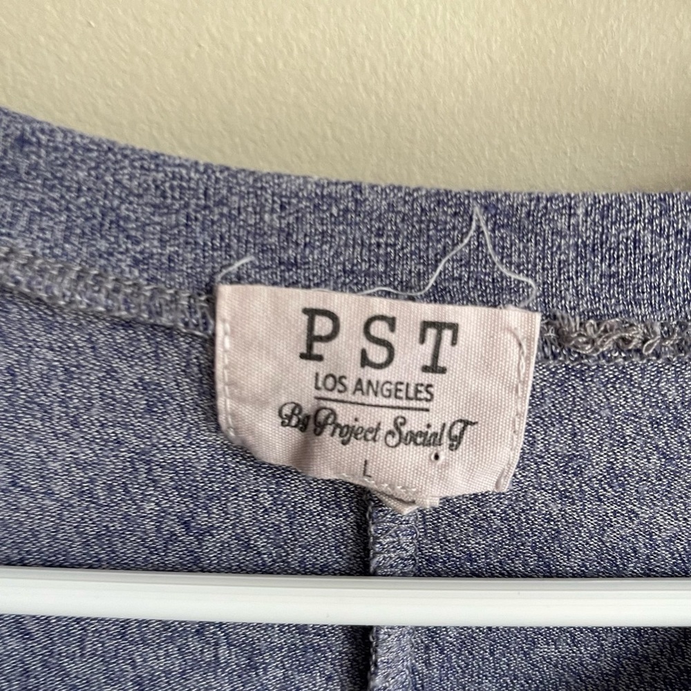 Project Social Tee Twist Front Long Sleeve Tee T-shirt - Picture 2 of 6